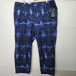 Lauren Ralph Lauren Jeans 22W Skinny Crop NWT